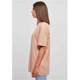 Urban Classics - Oversized Boyfriend Dames T-shirt - Roze