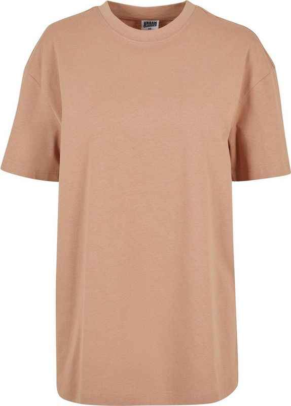 Urban Classics - Oversized Boyfriend Dames T-shirt - Roze