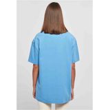 Urban Classics - Oversized Boyfriend Dames T-shirt - Blauw
