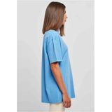 Urban Classics - Oversized Boyfriend Dames T-shirt - Blauw