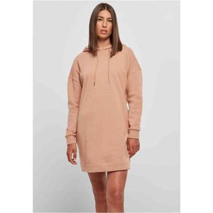 Urban Classics - Organic Oversized Terry Hoody Korte jurk - Roze