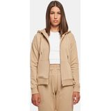 Urban Classics - Organic Terry - Sweat-shirtjack - Dames - Met Capuchon