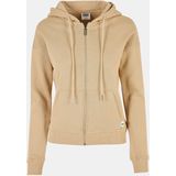 Urban Classics - Organic Terry - Sweat-shirtjack - Dames - Met Capuchon