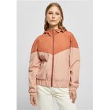 Urban Classics Dames Arrow Windbreaker - Terracotta/Amber