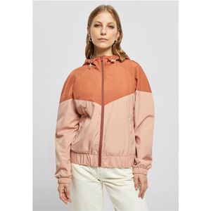 Urban Classics Dames Arrow Windbreaker - Terracotta/Amber