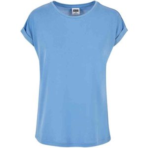 Urban Classics - Modal Extended Shoulder Top - Blauw - Modal Jersey