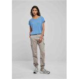 Urban Classics - Modal Extended Shoulder Top - Blauw - Modal Jersey