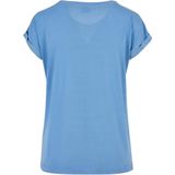 Urban Classics - Modal Extended Shoulder Top - Blauw - Modal Jersey