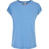 Urban Classics - Modal Extended Shoulder Top - Blauw - Modal Jersey