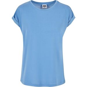 Urban Classics - Modal Extended Shoulder Top - Blauw - Modal Jersey