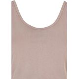 Urban Classics Damesshirt met lange mouwen, modal, jumpsuit, dames-T-shirt, Duskrose