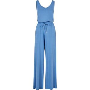 Urban Classics - Mouwloze Jumpsuit - Blauw - Modal