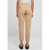 Urban Classics - Organic High Waist Dames joggingbroek - Beige