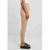 Urban Classics - Organic High Waist Dames joggingbroek - Beige