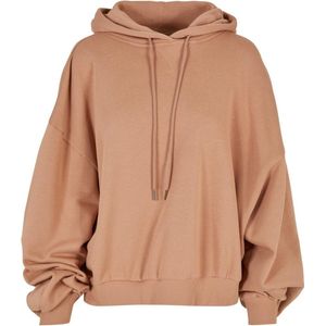 URBAN CLASSICS Rundhalspullover "Urban Classics Damen Ladies Organic Oversized Terry Hoody", (1 tlg.)