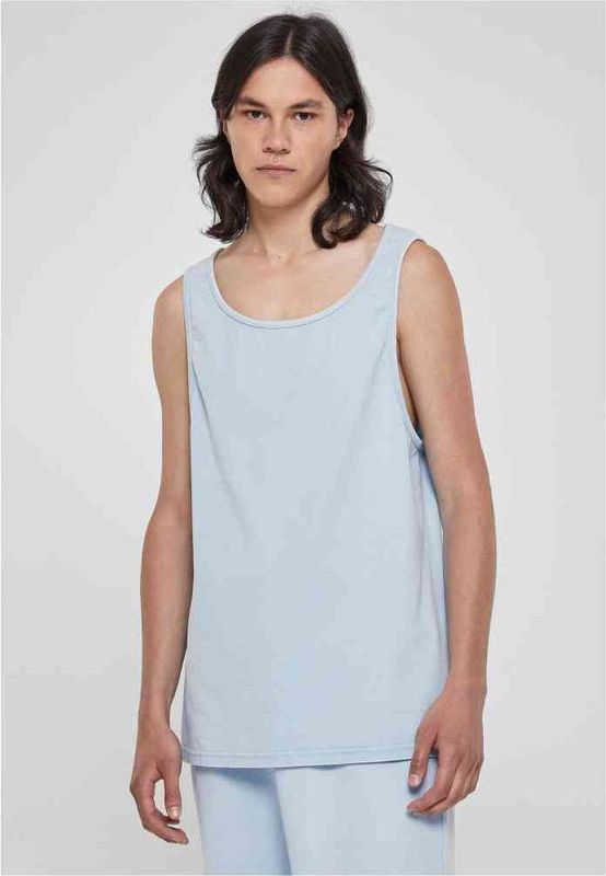 Urban Classics - Heavy Oversized Acid Wash Tanktop - Blauw