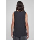 Urban Classics - Heavy Oversized Acid Wash Tanktop - Zwart