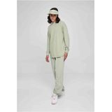 Urban Classics - Heavy Boxy Acid Wash Longsleeve shirt - Groen