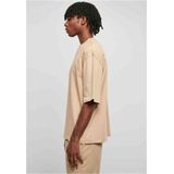 Urban Classics - Organic Oversized Sleeve Heren T-shirt - Beige
