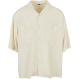 Urban Classics - Oversized Resort Overhemd - Ivoorkleurig - Polyester