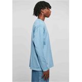 Urban Classics - Heavy Oversized Garment Dye Longsleeve shirt - Blauw