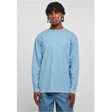 Urban Classics - Heavy Oversized Garment Dye Longsleeve shirt - Blauw