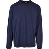 Urban Classics - Heavy Oversized Garment Dye Longsleeve shirt - Oranje