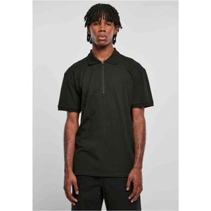 URBAN CLASSICS Poloshirt Urban Classics Herren Oversized Zip Polo (1-tlg)
