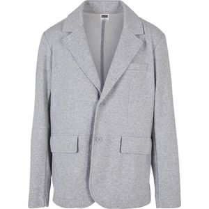 Urban Classics - Terry Blazer - Grijs - Herenblazer - Sportief Design