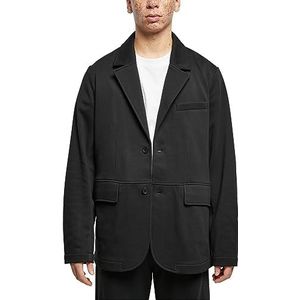 Urban Classics Blazer Terry Herenjas, zwart, L, zwart.
