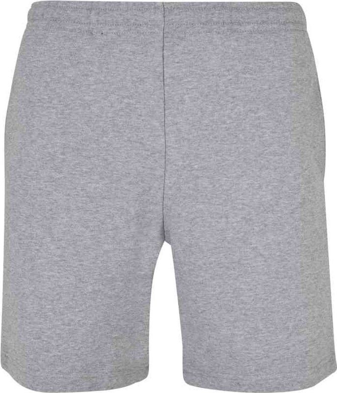 Urban Classics - Korte Broek - Grijs Gemêleerd - Sweatstof - Knielengte