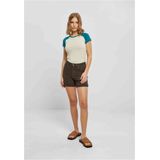 Urban Classics - Colored Stretch Denim Korte broek Bruin