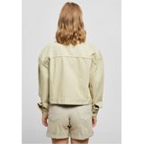 Urban Classics - Oversized Colored Denim Jacket - Groen - Spijkerjack