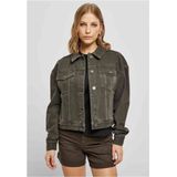 Urban Classics - Oversized - Denim Damesjas - Bruin