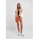 Urban Classics - Oversized 2 Tone College Jacket - Roze/Crème - Dames