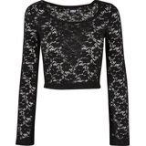 Longsleeve - Elastisch - Nauwsluitend - Bovenste Uiteinden Net Boven Taille