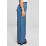 Urban Classics - Light Denim skyblue washed Wijde broek - Blauw
