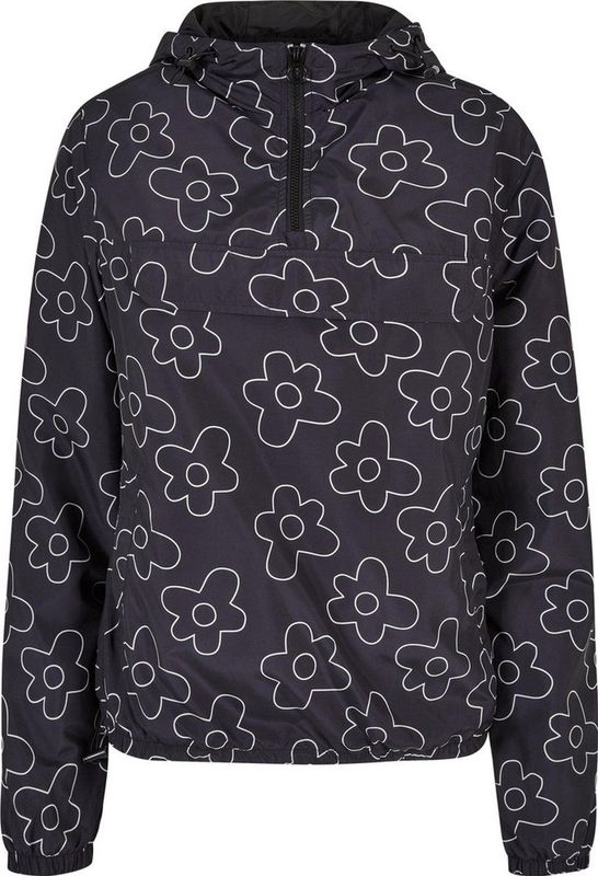 Urban Classics - Veste Pull AOP - Zwart - Dames