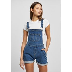 Urban Classics - Organic Short Tuinbroek/dungaree - Blauw