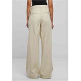 Urban Classics Ladies High Linen Mixed Wide Leg Pants