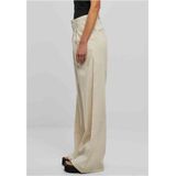 Urban Classics - High Linen Mixed Wijde broek Groen