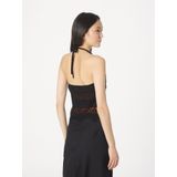 Urban Classics Ladies Short Crochet Knit Neckholder Top