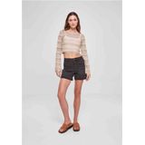 Urban Classics - Cropped Crochet Knit - Damestrui - Beige