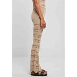 Urban Classics - Flared Crochet Knit Legging - Beige
