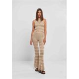 Urban Classics - Flared Crochet Knit Legging - Beige