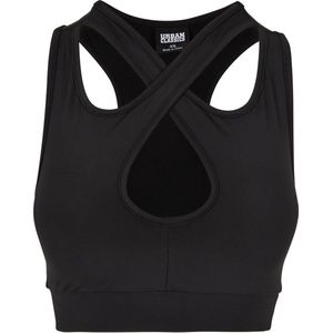 Urban Classics - Crossed SportBH - Zwart
