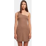 Urban Classics Jurk met blote schouders voor dames, Darkkaki