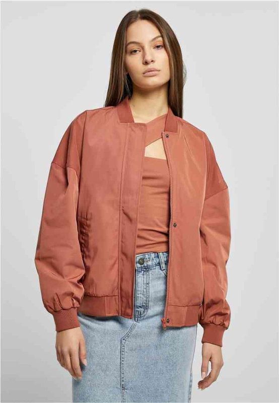 Urban Classics - Oversized Bomberjack - Terracotta - Gerecycled Polyester