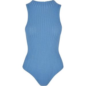 Urban Classics - Rib Knit Sleeveless Bodysuit Blauw