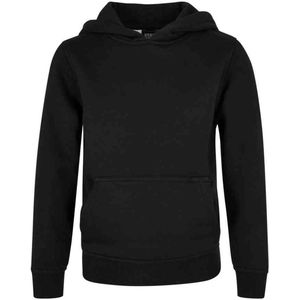 Urban Classics Kids Boys Basic Sweat Hoody voor kinderen, zwart, 146/152 cm